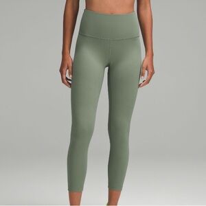 LULULEMON WUNDER TRAIN HIGH-RISE RIBBED TIGHT 25”